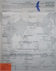 Attestation de vérification à l'importation